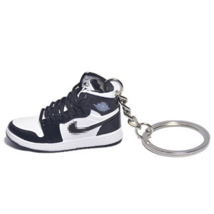 Wholesale Pvc Basketball Key Ring Set With Box And Bag Mini Sneaker 3D  Shoe Keychains Bulk