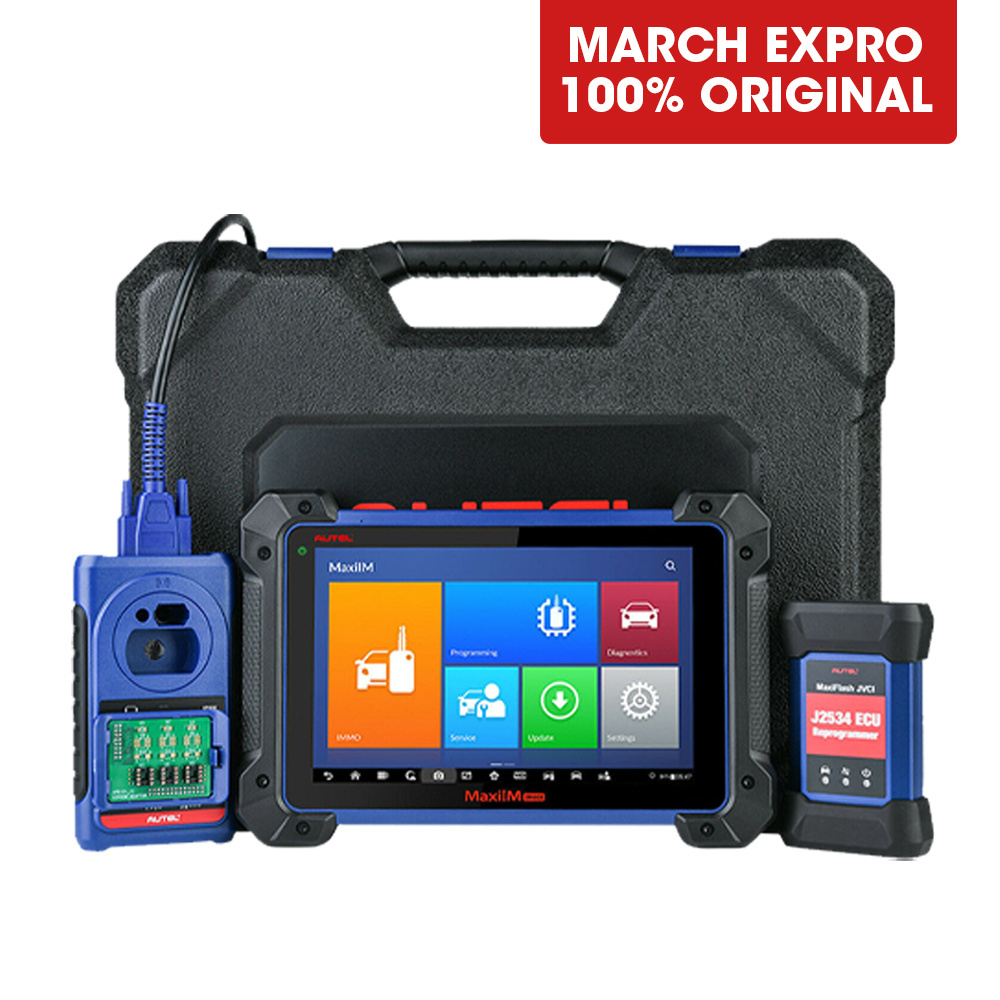 Autel maxicom im608 pro all car key programmer maxisys im 608 auro im600 608pro xp400 auto cutting machine programming tool