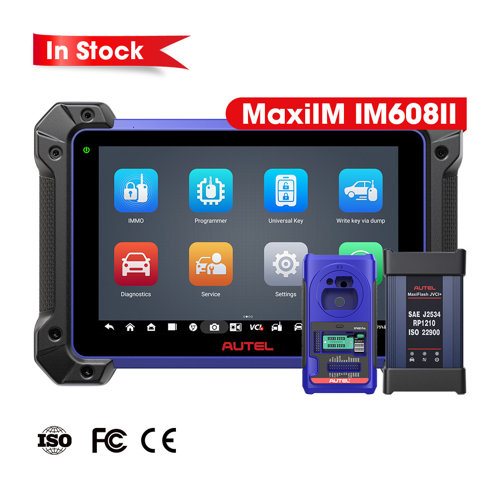 Autel im608 ii im608ii im608pro xp400pro smart key programming immo locksmith programmer tool software car diagnostic scanner