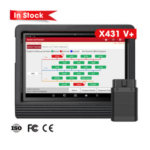 Advanced launch x431 v+ vplus topology mapping ecu coding full system latest diagnostic features device diagnostic for all cars