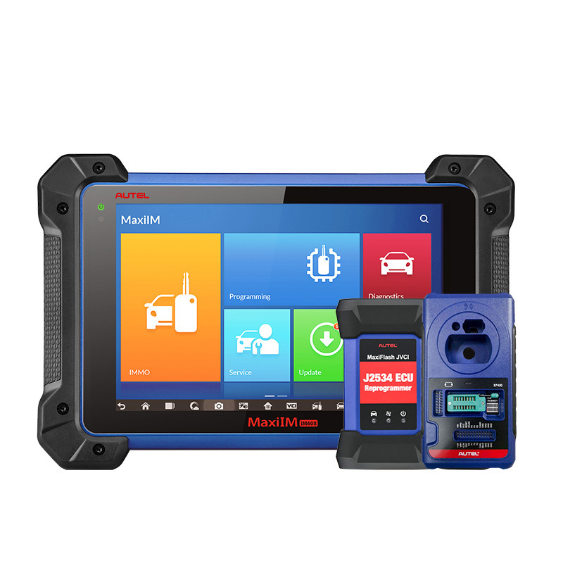 Autel maxicom im608 pro all car key programmer maxisys im 608 auro im600 608pro xp400 auto cutting machine programming tool