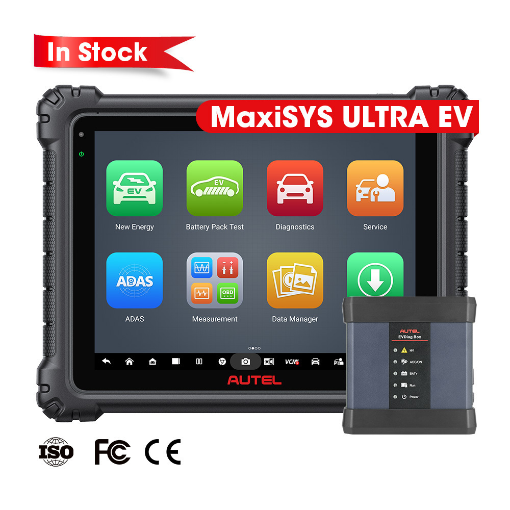 Professional Autel maxisys ultra ev mk908 ecu programmable program diagnostic kit car electric high voltage automotriz scanner