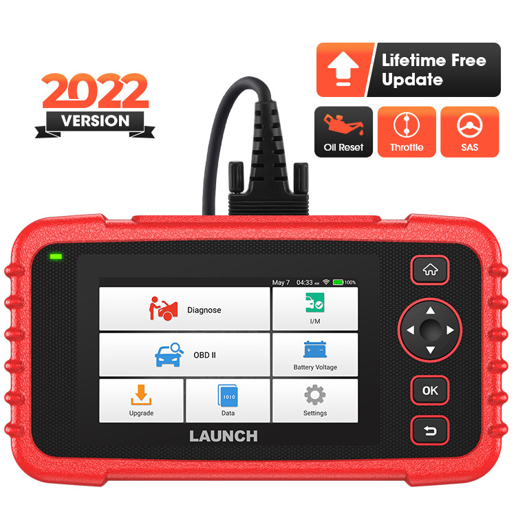 Launch CRP123X Crp 123X OBD2 Diagnostic Tool ENG ABS Airbag SRS AT Creader Launch 123E OBDII EOBD Code Reader Scanner