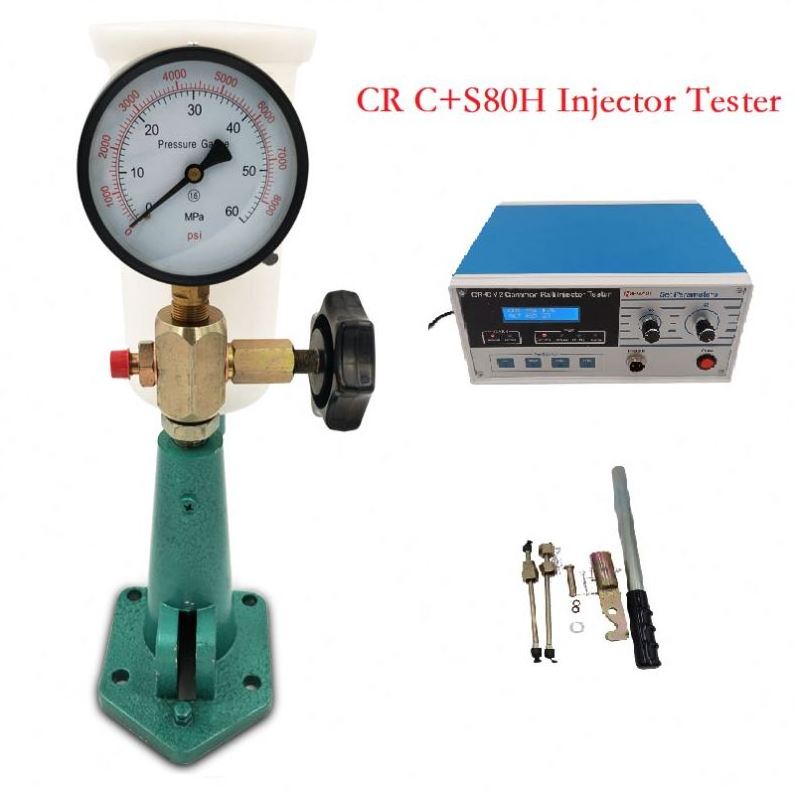 Diesel CR C Common Rain Injector Tester And Cr-C S80H Fuel Nozzle Injectors Test CRDI Testing Repair Tool Kits