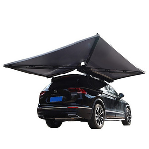 DrunkenXp Sun and Rain Shade 270 Degree 2.0m and 2.5m Radius Car side Awning Car Side Tent