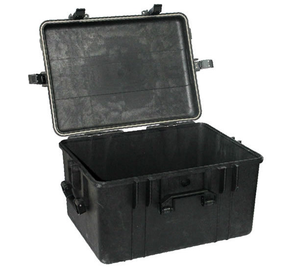 Hard plastic waterproof case plastic hard shell case instrument carrying cases with foam