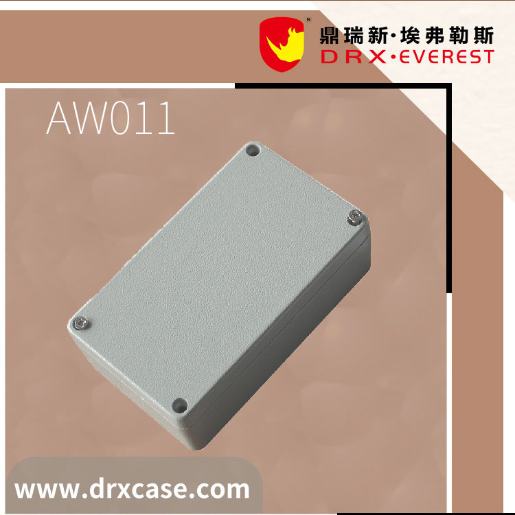 DRX AW011 110 * 64 * 38 mm Outdoor Projector Aluminum Die Cast Enclosure