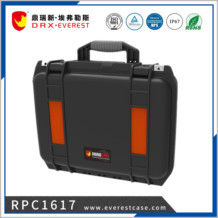 RPC1617 Factory Waterproof Hard Plastic Equipment Case Tool Case with Pick and Pluck Foam