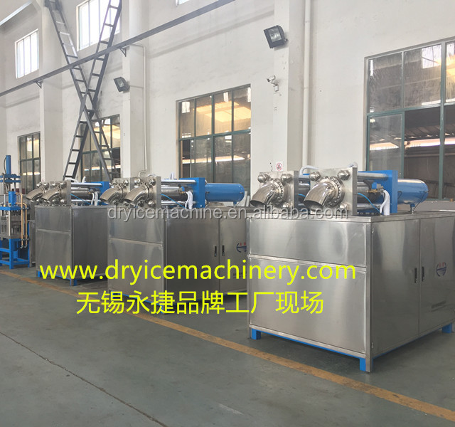 dry ice pelleting making machine for cold chain