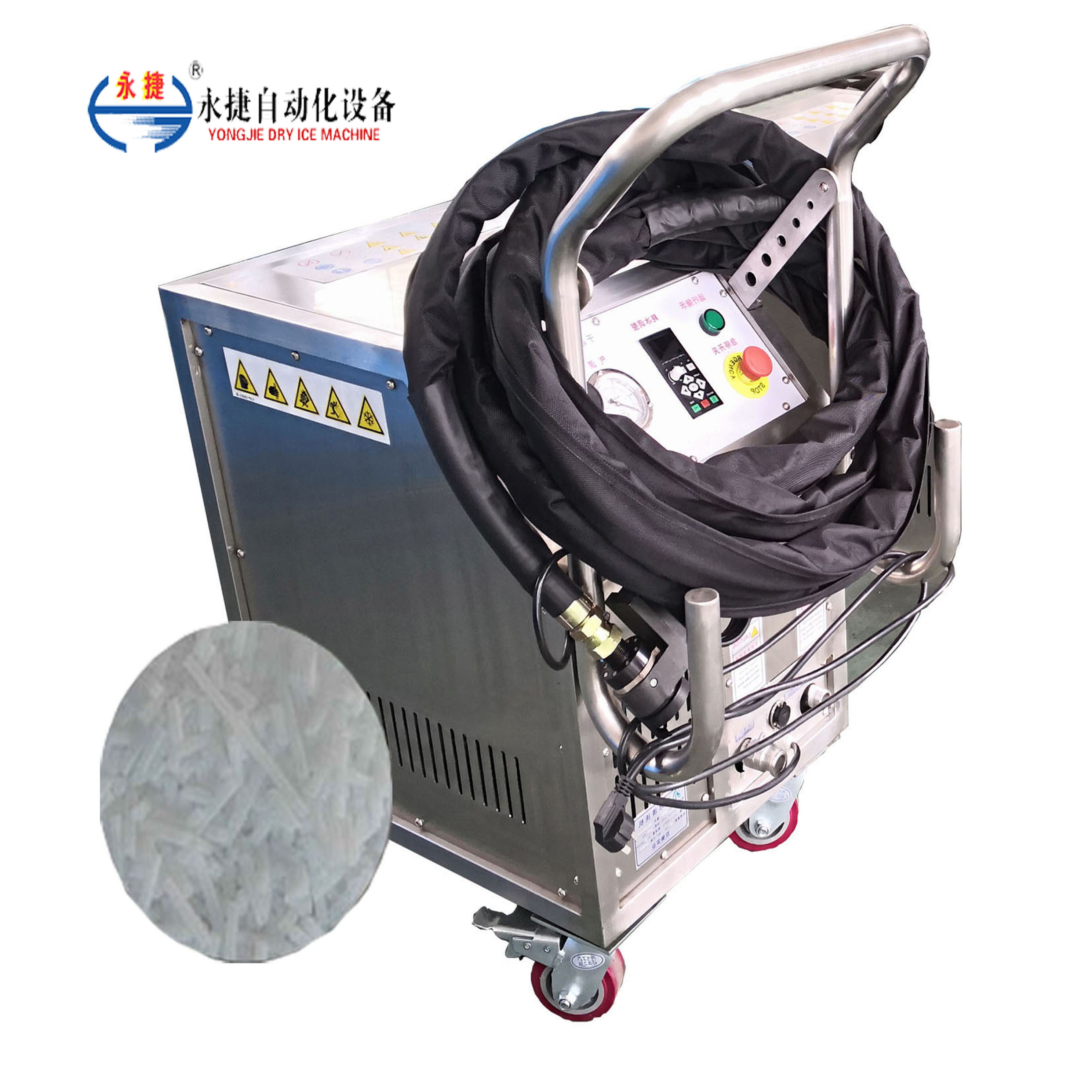 Sandblasting Equipment Printing Heavy Industry Use Online Cleaning Dry Ice Blasting Machine for Sale