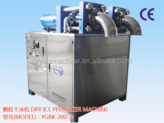 dry ice pelleting making machine for cold chain