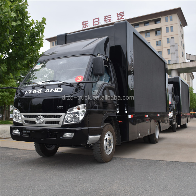 Top quality of Full color LED  screen display advertising truck P3 P4 P5 P6 P8 P10