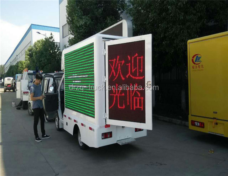 China Supplier Used Full Color P6 Outdoor Mobile LED Video Truck Van Advertising Display Moving LED Display