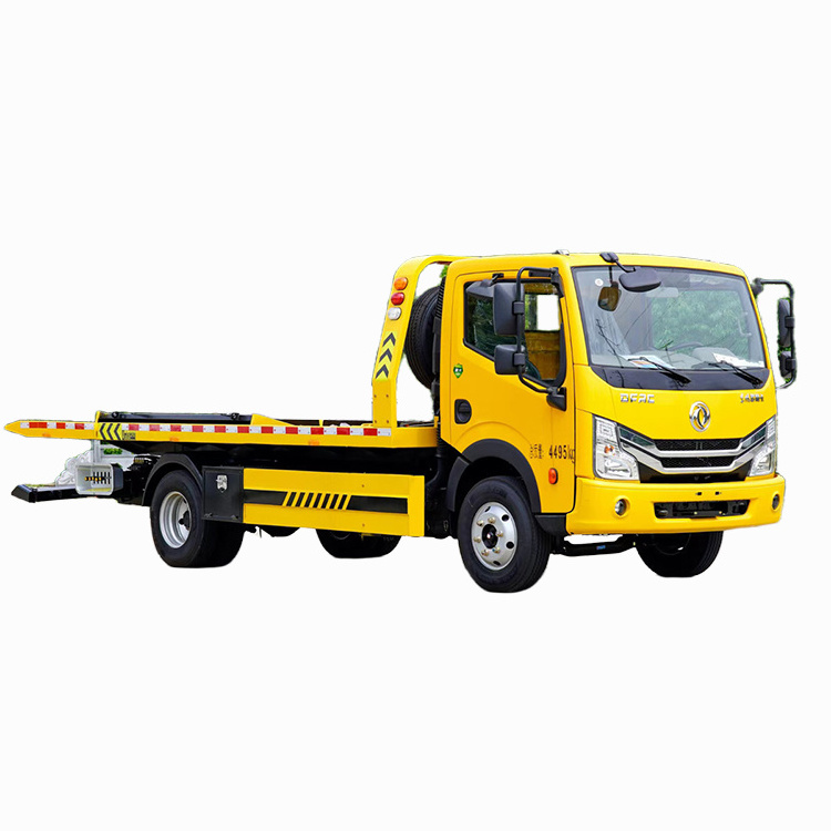 China 3ton 4ton 5ton Boom Wrecker Towing Flatbed Truck