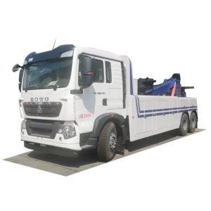 Famous brand chassis 6x4 rotator wrecker 20-50 ton Heavy Duty Tow Truck Recovery Truck for sale