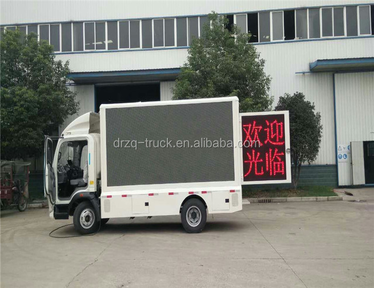 China Supplier Used Full Color P6 Outdoor Mobile LED Video Truck Van Advertising Display Moving LED Display