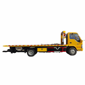 China 3ton 4ton 5ton Boom Wrecker Towing Flatbed Truck