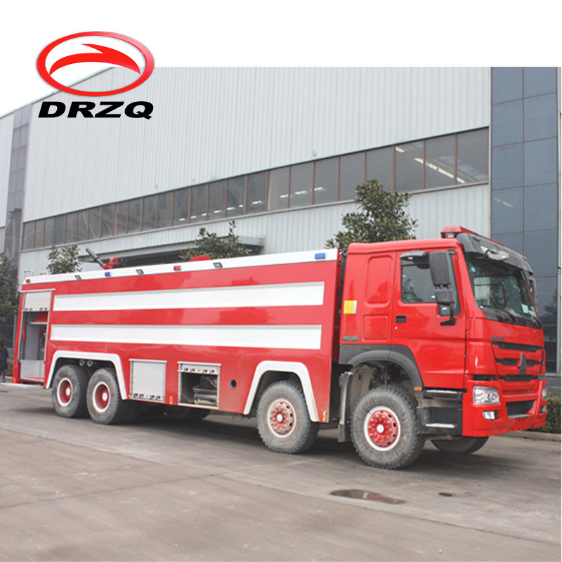 8*4 water/foam fire fighting truck firefighter truck car with fire pump