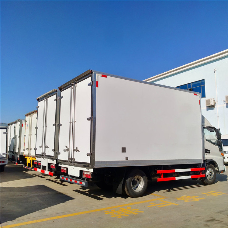 Factory directly sell low price 5000KG 3000KG food cooling delivery cargo van for sale refrigerator freeze truck