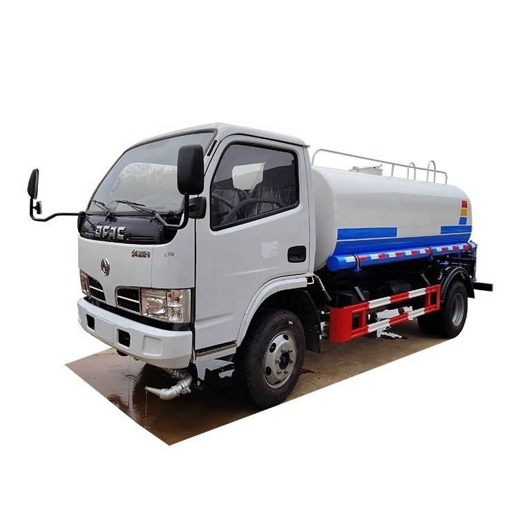 Factory supply 4x2 potable small water tanker installation pump water delivery truck