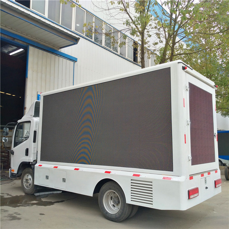 China plan low price P10 P8 P6 P5 P4 P3 Outdoor Full Color LED Mobile Billboard Trucks LED Truck Advertising