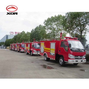 Euro3 Foton mini fire truck 2000L fire fighting truck single cab fire engine price