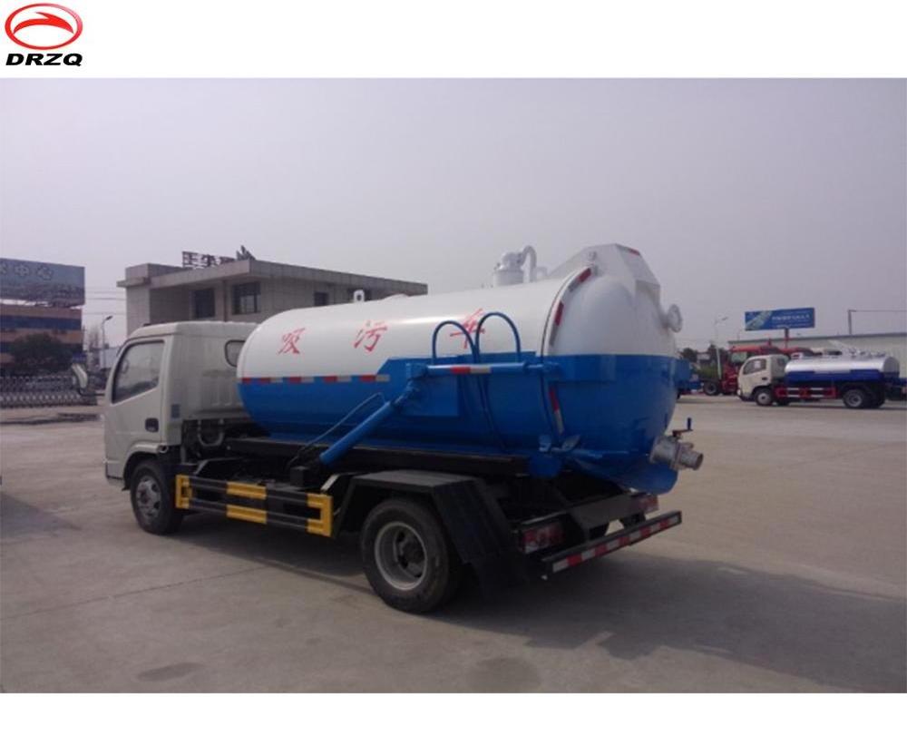 Dongfeng Septic Tank Vacuum 4*2 Sewage Suction Truck for Sale