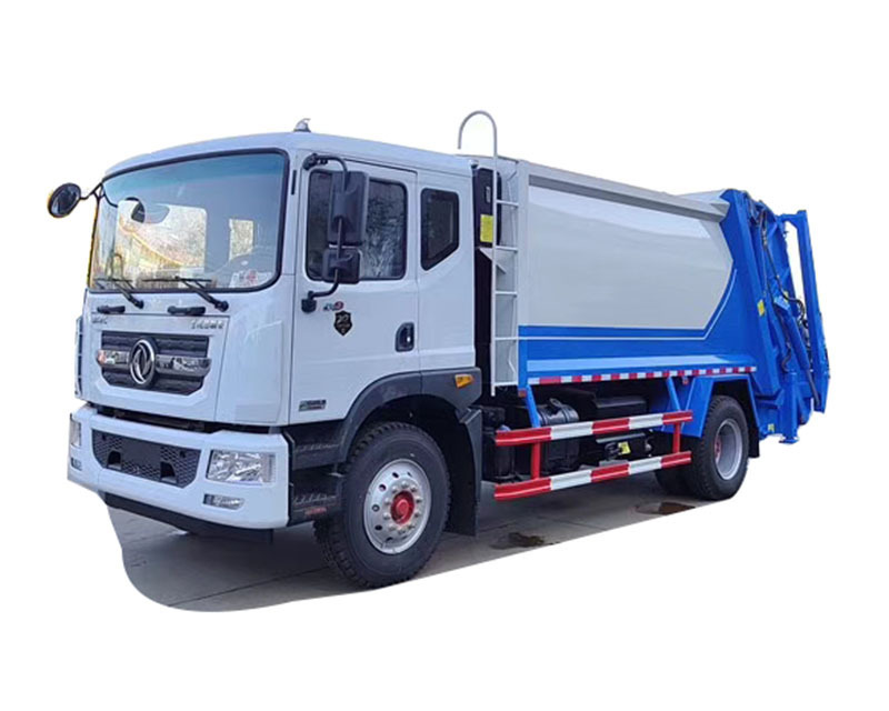 2018 4*2 self-unloading garbage dump truck mini garbage truck