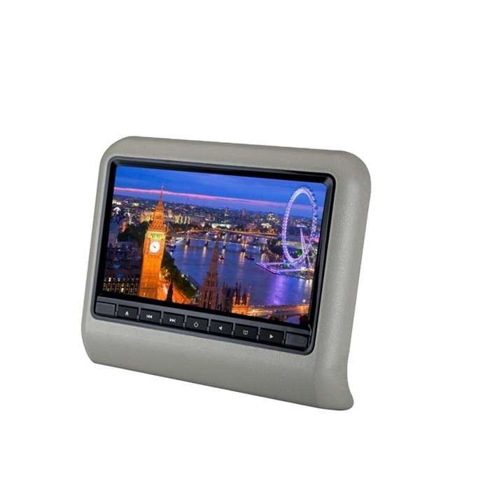 HOT SALE 10.1 inch car headrest with  and without pillow touch screen dvd player