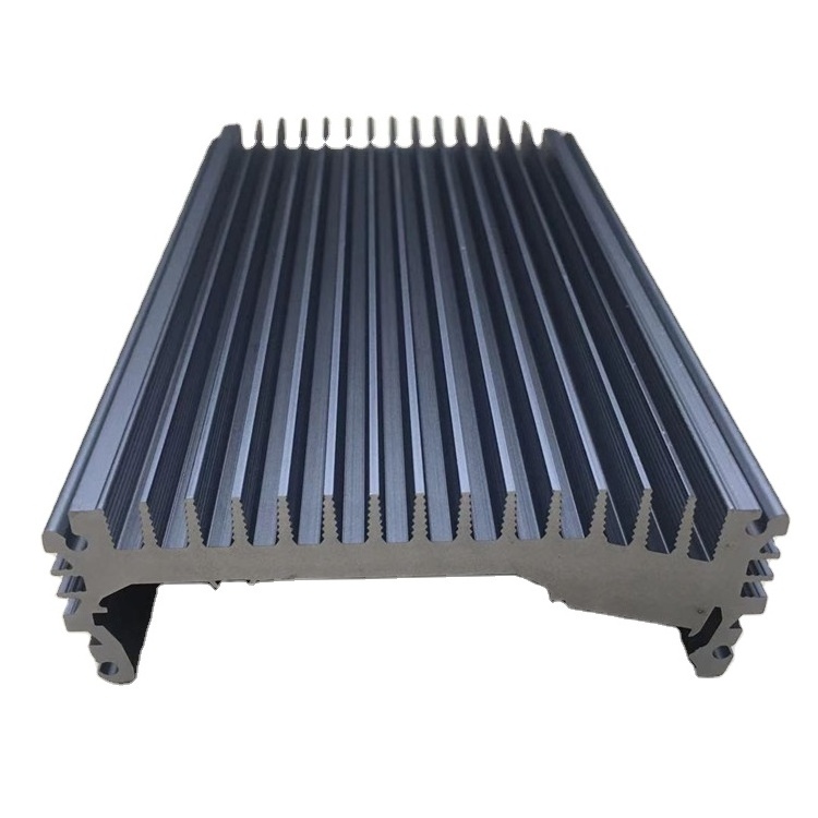 China well-structured black aluminum radiator heat sink