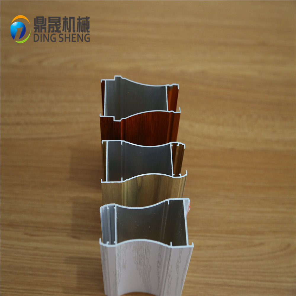 Furniture aluminium profile wood grain printing aluminium factory