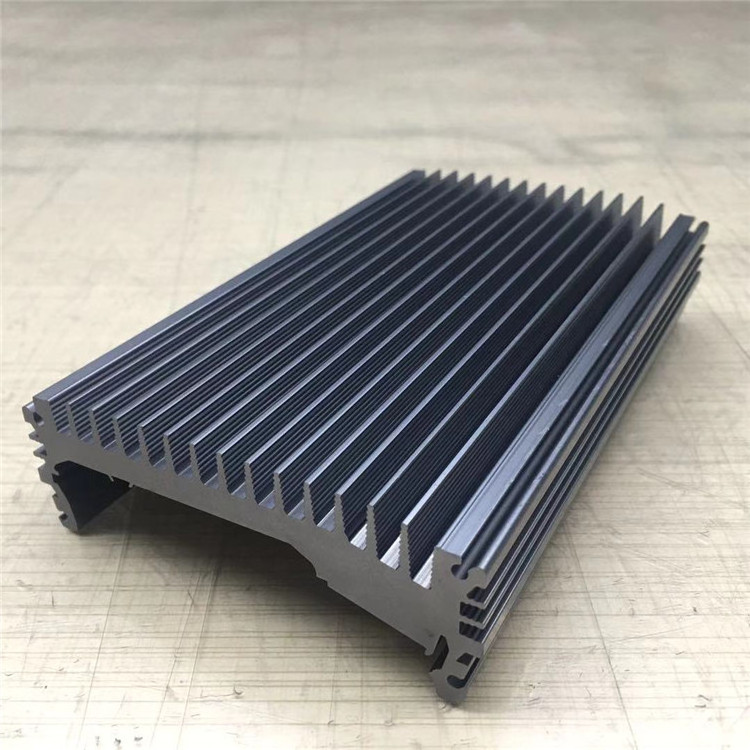 China well-structured black aluminum radiator heat sink