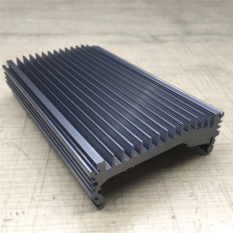 China well-structured black aluminum radiator heat sink