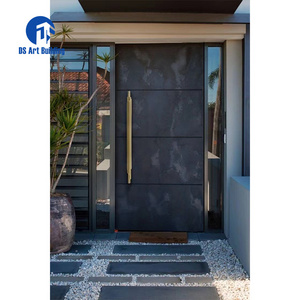 DS custom building materials for house construction front door modern pivot door prehung exterior doors