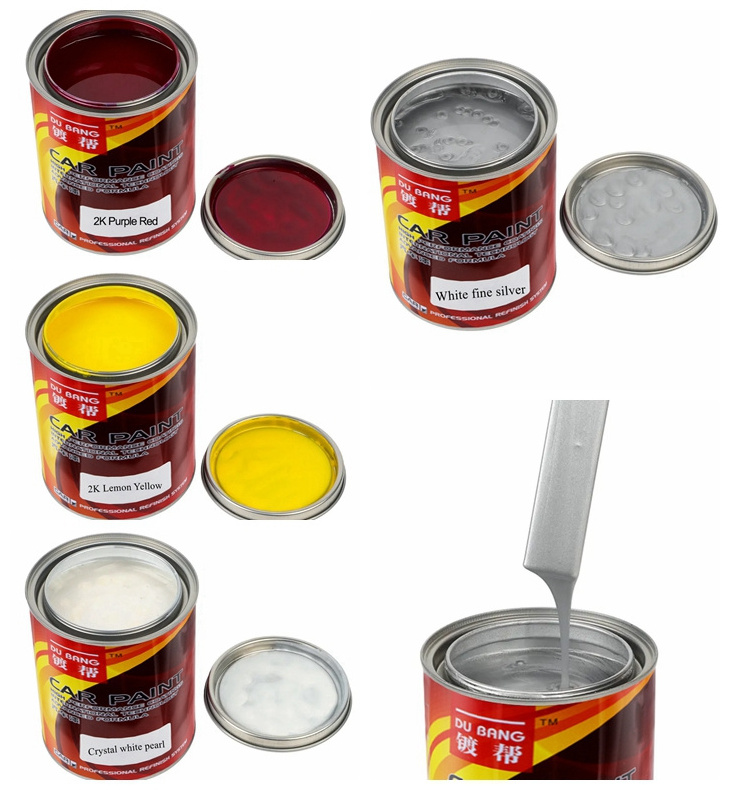 High Brightness Strong Hiding Power 2k Paint and Car Paint Spray Acrylic High Quality Car Auto Paint