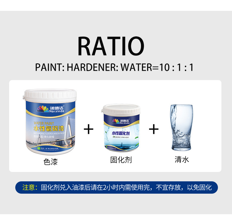 Durable coating industrial top coat waterproof metal material metallic liquid fluorocarbon paint anti rust coating