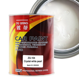 Crystal white red blue green gold cooper pearl pigments chameleon paints for automotive coating/car paint