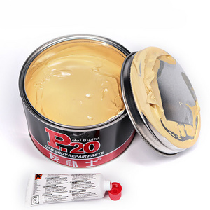 car paint manufacturer high coverage poly putty with hardener car repair polyester poly putty auto body filler