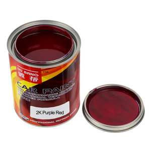 Professional quality gloss top coating automobile coating auto spray painting purple red car paint