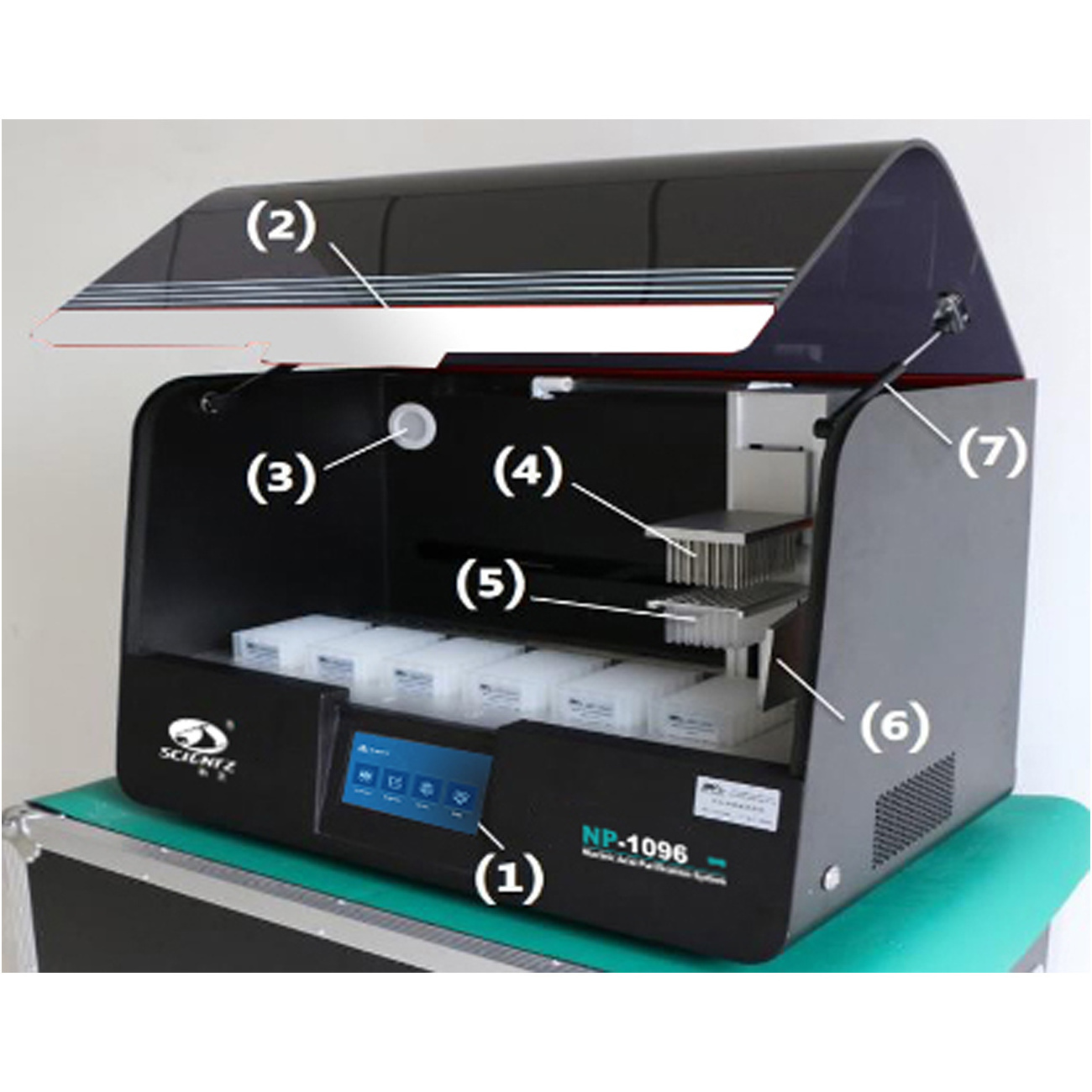 SCIENTZ NP-1096 Automatic Nucleic Acid Extraction real time  nucleic acid detectionDNA/RNA kit nucleic acid detector