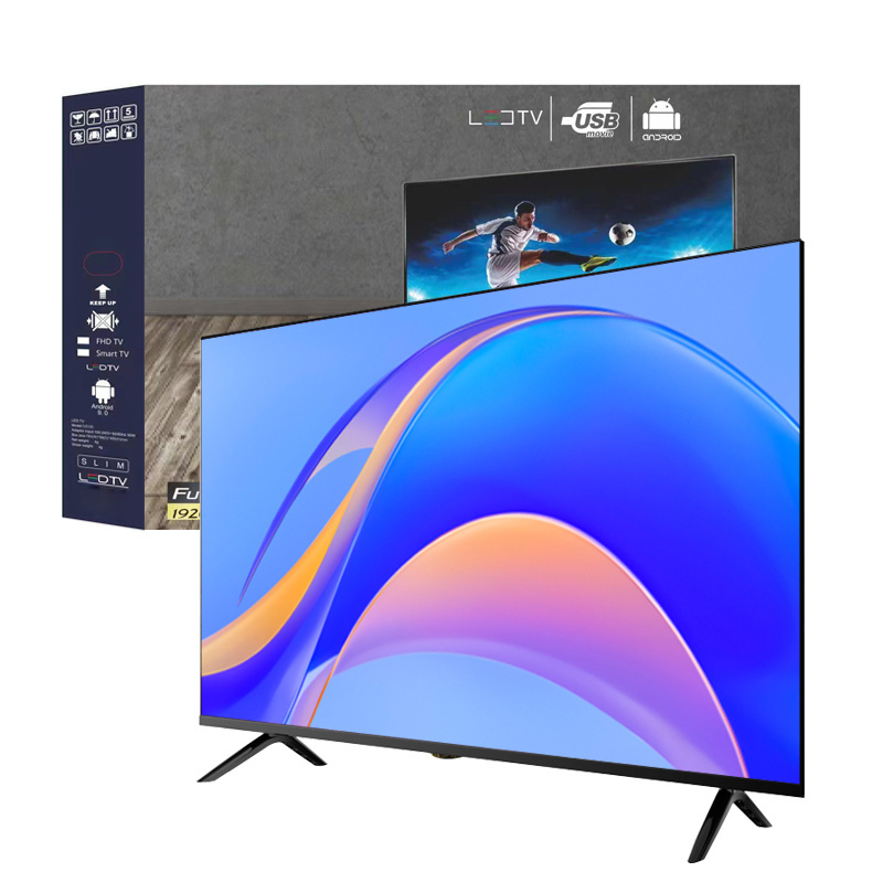 2023 New Style Android Television TV Home Association Slim Curved 50 55 60 65 70 75 85 86 100 Inch Smart LED TV