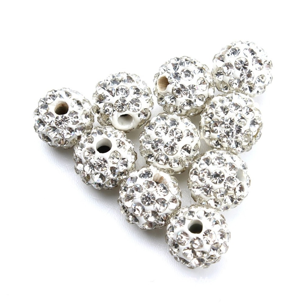 Rhinestone Disco Ball Beads jewellery Wholesale Beads Loose beads