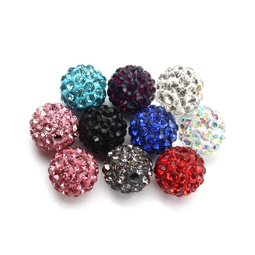 Rhinestone Disco Ball Beads jewellery Wholesale Beads Loose beads