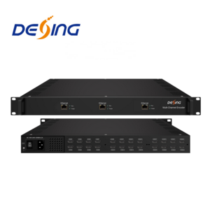 DEXIN NDS3228S-N cctv network video encoder, 24 hdmi encoder h.264, IPTV encoder with SRT out