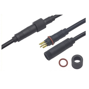 Factory Price Ebike Connector Motor Head 3+6 9 Pin IP65 Wire to Wire Waterproof Cable Plug