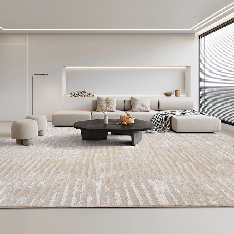 Popular Design carpet for living room xxxl floor carpet cream rug and carpet