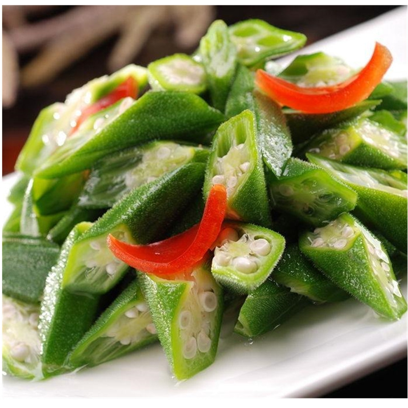 IQF New Bulk Best-selling Frozen Vegetables Okra  IQF Frozen Okra