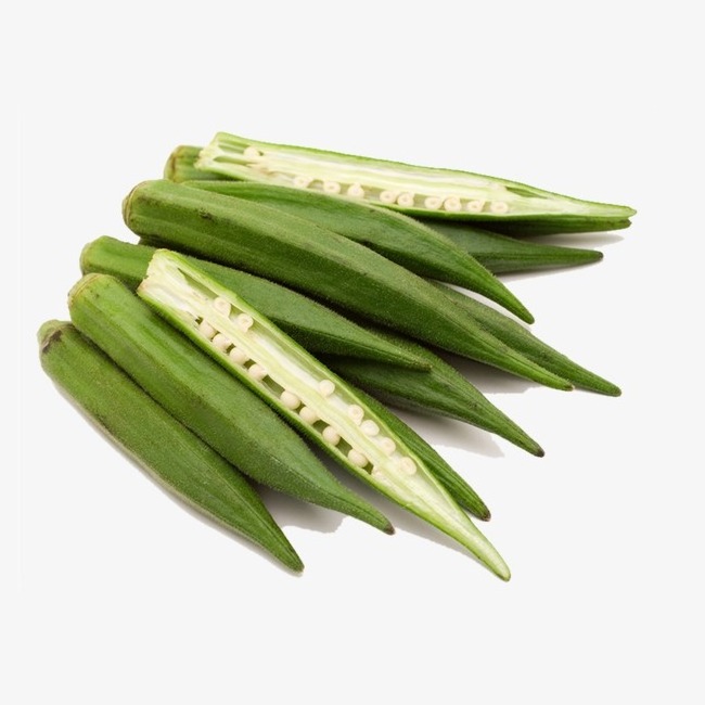 Frozen Products Whole Cut Slice Supply BRC Certified IQF Frozen Vegetable Okra