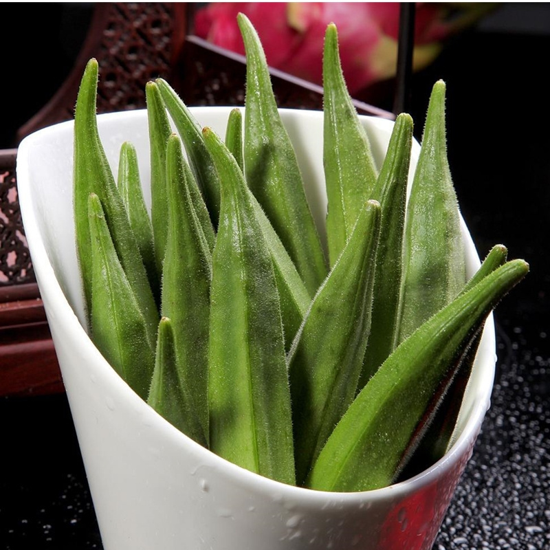 IQF New Bulk Best-selling Frozen Vegetables Okra  IQF Frozen Okra