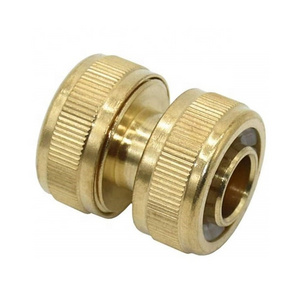 brass 3/4 Inch Double Connector Brass Water Hose Mender End